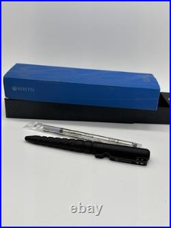 Beretta Tactical Pen TKX OG02 Stainless Steel Comfortable Grip OPEN BOX Rare