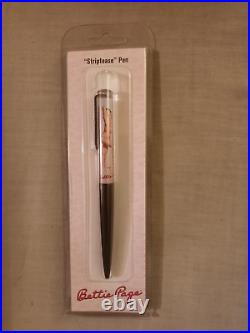 Bettie Page Striptease Pen Never-Opened Extremely Rare