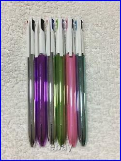 Bic 2 Colour Pen collection. Rare, Vintage and Hard to find. Plain colour shiny