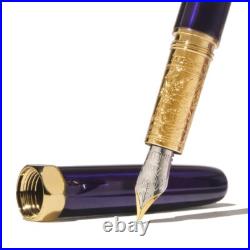 Bijou Fountain Pen Moonbeam Meadows F Limited Edition Rare Gift Boxed Bijou Fountain Pen Moonbeam Meadows F Limited Edition Rare Gift Boxed