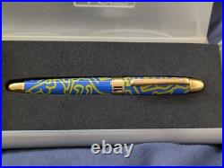 Brand New Rare Item Keith Haring ACME Doubles Gold Rollerball Pen