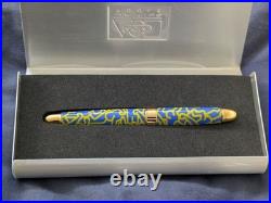 Brand New Rare Item Keith Haring ACME Doubles Gold Rollerball Pen