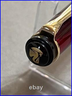 Brand new Rare Pelikan M200 Fountain Pen Wine Red