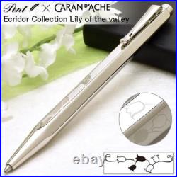 CARAN D'ACHE × Pent Original Ballpoint pen Ecridor Lily of the Valley NEW Rare