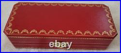 CARTIER R DE Transatlantique Rivets Palladium finish Pen NEW in Box RARE
