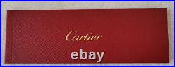 CARTIER R DE Transatlantique Rivets Palladium finish Pen NEW in Box RARE