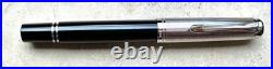 CLEARANCE Rare PELIKAN M430 Sterling Silver pen, 18 carat (pf) B nib