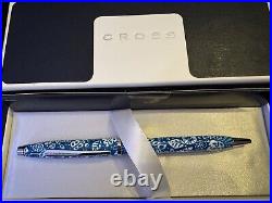 CROSS Century II Blue And White? Designer Ballpoint Pen NIB VERY RARE