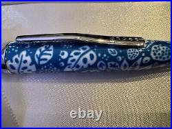 CROSS Century II Blue And White? Designer Ballpoint Pen NIB VERY RARE