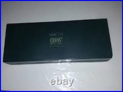 CROSS GOLD FOUNTAIN PEN FINE NIB NEW IN BOX VINTAGE RARE Beauty! Great Gift Idea