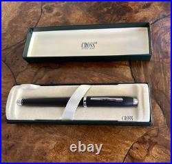 CROSS Special Edition Millennium Rollerball Pen Matte Black-2000-Rare-USA Made