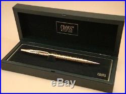 CROSS VeRy RaRe Century Jewelers Ballpoint Pen GOLD TAPESTRY Brand New