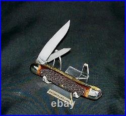 Camco 751 Knife USA Super Jack 3-1/2 1950's NOS Rare Camillus Peanut Trapper