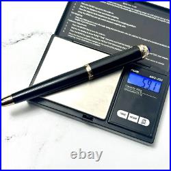 Cartier Black Gold Composite Executive Rollerball Pen Rare AD VIP Gift Cartier Black Gold Composite Executive Rollerball Pen Rare AD VIP Gift