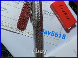 Cartier Diabolo Fountain Pen Grain D'orge Gold, Special Edition Pasha Rare, New, Cartier Diabolo Fountain Pen Grain D'orge Gold, Special Edition Pasha Rare, New,