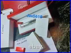 Cartier Diabolo Fountain Pen Grain D'orge Gold, Special Edition Pasha Rare, New,