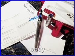 Cartier Diabolo Fountain Pen Grain D'orge Gold, Special Edition Pasha Rare, New,