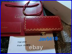 Cartier Diabolo Fountain Pen Logotype Gold Nib, Special Edition Rare Pasha New