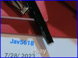 Cartier Diabolo Fountain Pen Logotype Gold Nib, Special Edition Rare Pasha New