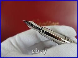 Cartier Interwined Decor Limited Edition Fountain Pen 100% NEW Rare Full Set