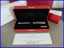 Cartier Interwined Decor Limited Edition Fountain Pen 100% NEW Rare Full Set