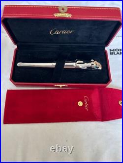 Cartier Panther Exceptional Limited Edition Sterling Silver FP 18K M Nib-Rare