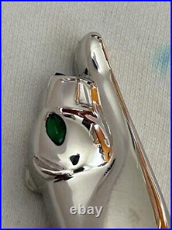 Cartier Panther Exceptional Limited Edition Sterling Silver FP 18K M Nib-Rare