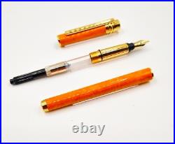 Cartier Trinity Orange Laquer Fountain Pen Mint/ New With Box Very Rare Cartier Trinity Orange Laquer Fountain Pen Mint/ New With Box Very Rare