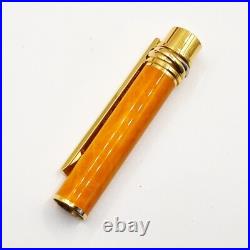 Cartier Trinity Orange Laquer Fountain Pen Mint/ New With Box Very Rare Cartier Trinity Orange Laquer Fountain Pen Mint/ New With Box Very Rare