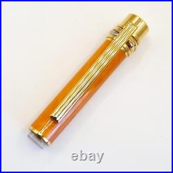 Cartier Trinity Orange Laquer Fountain Pen Mint/ New With Box Very Rare Cartier Trinity Orange Laquer Fountain Pen Mint/ New With Box Very Rare