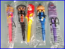 Complete 1982 McDonald's Pen Set of 5 New RARE