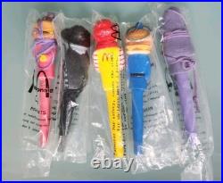 Complete 1982 McDonald's Pen Set of 5 New RARE