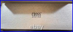 Cross 2000 Fountain & Ballpoint Pen Gray Duo Rhodium Plated Nib M USA New Rare Cross 2000 Fountain & Ballpoint Pen Gray Duo Rhodium Plated Nib M USA New Rare