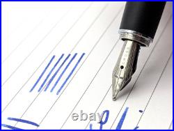 Cross C-Series Champagne Fountain Pen 18K Solid Gold Broad Nib Rare Executive