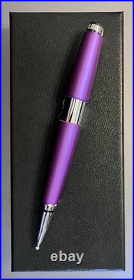 Cross Edge Gel Ink Pen Metallic Purple AT055DC-9 New Collectable Rare