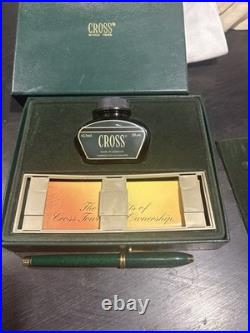 Cross Jade Caligraphy Pen Jade 18Kt Gold Fine Pt New In Box Very Rare Beauty Cross Jade Caligraphy Pen Jade 18Kt Gold Fine Pt New In Box Very Rare Beauty