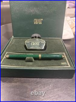 Cross Jade Caligraphy Pen Jade 18Kt Gold Fine Pt New In Box Very Rare Beauty Cross Jade Caligraphy Pen Jade 18Kt Gold Fine Pt New In Box Very Rare Beauty