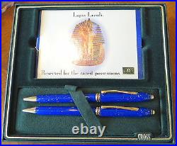 Cross Set Townsend Lapis Lazuli Pen & Pencil Set New In Box Rare Set