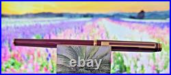Cross Signature Fountain Pen Rare Collectible Made Lincoln Ri 18k Gold Broad Nib