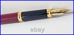 Cross Signature Fountain Pen Rare Collectible Made Lincoln Ri 18k Gold Broad Nib