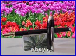 Cross Townsend Fountain Pen Carbonite 14K SOLID GOLD NIB XF RARE MADE IN IRELAND