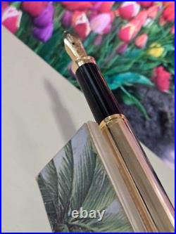 Cross rare 14k rolled gold fountain pen new old usa Lincoln RI stock from 90 s