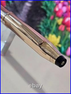 Cross rare 14k rolled gold fountain pen new old usa Lincoln RI stock from 90 s