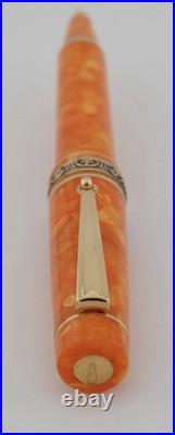 DELTA LIMITED EDITION DOLCEVITA ORO ORANGE Ballpoint VERMEIL RARE