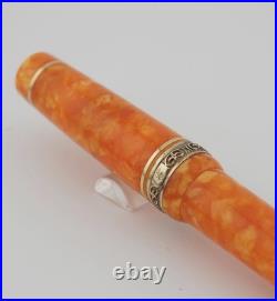 DELTA LIMITED EDITION DOLCEVITA ORO ORANGE Ballpoint VERMEIL RARE