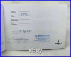 Delta Dolcevita Oro Orange Oversize Fountain Pen / Ballpoint Set Vermeil Rare