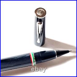 Delta Italiana Collection Rollerball Pen Blue Resin With Box Rare