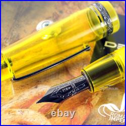 Delta Roma Imperiale LE Yellow Demonstrator Artist Proof RARE #00 MEDIUM NIB Delta Roma Imperiale LE Yellow Demonstrator Artist Proof RARE #00 MEDIUM NIB