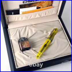 Delta Roma Imperiale LE Yellow Demonstrator Artist Proof RARE #00 MEDIUM NIB Delta Roma Imperiale LE Yellow Demonstrator Artist Proof RARE #00 MEDIUM NIB
