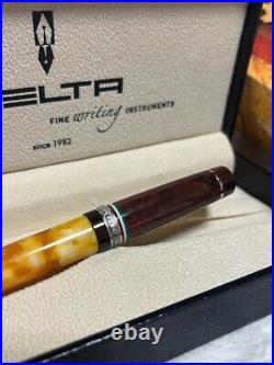 Delta fountain pen Japan limited edition 50 unused RARE Nib F deliver from Japan